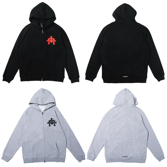 C H Zip Up Hoodie 8652