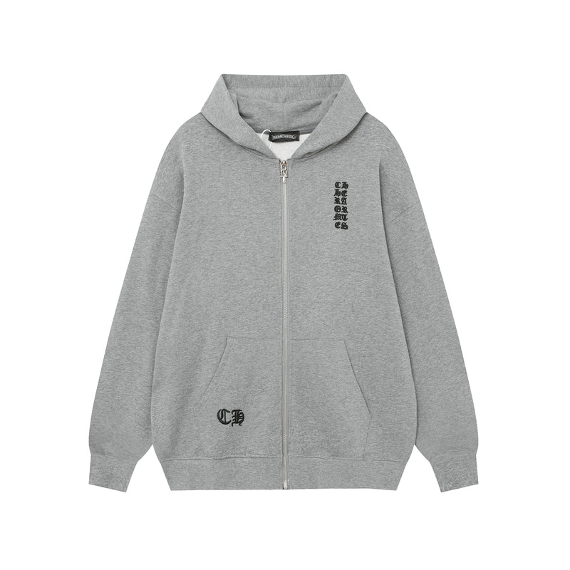 C H Zip Up Hoodie