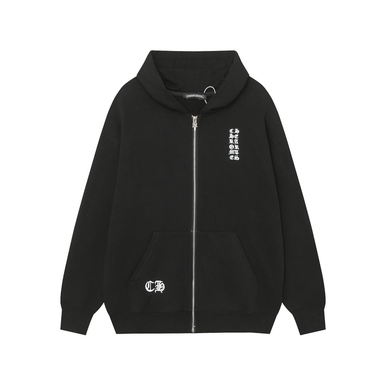 C H Zip Up Hoodie