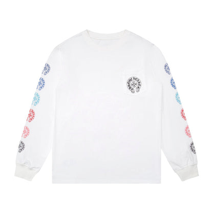 C H Men's Long-Sleeve T-shirt Sweatshirt K8009