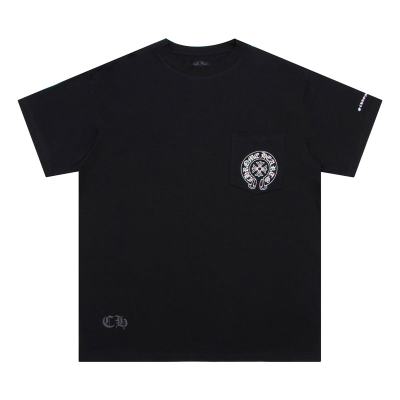 C H Horse Shoe Logo Pocket T-Shirt K6013