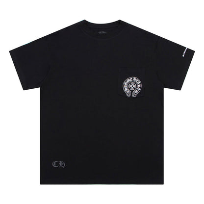 C H Horse Shoe Logo Pocket T-Shirt K6013