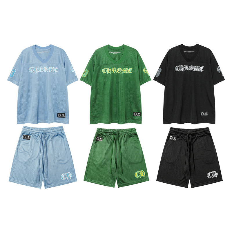 C H New T-shirt and  Shorts Suit 9996